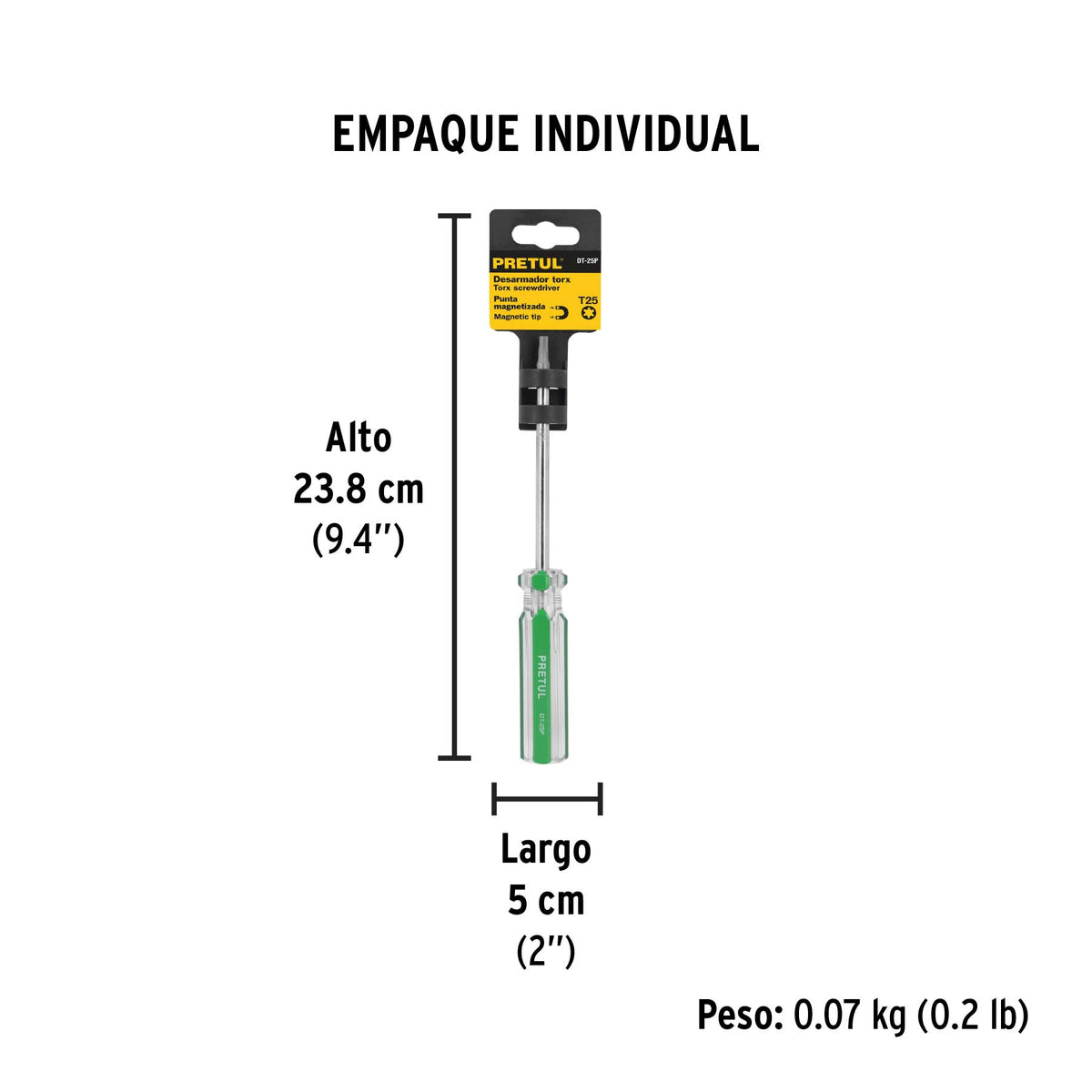 Desarmador punta Torx T 25 mango de PVC · vista 6
