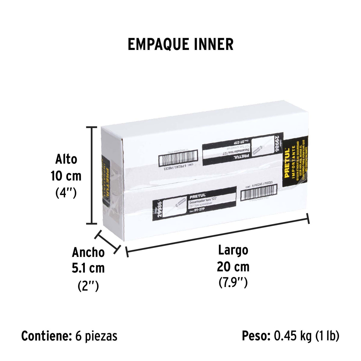 Desarmador punta Torx T 27 mango de PVC · vista 7