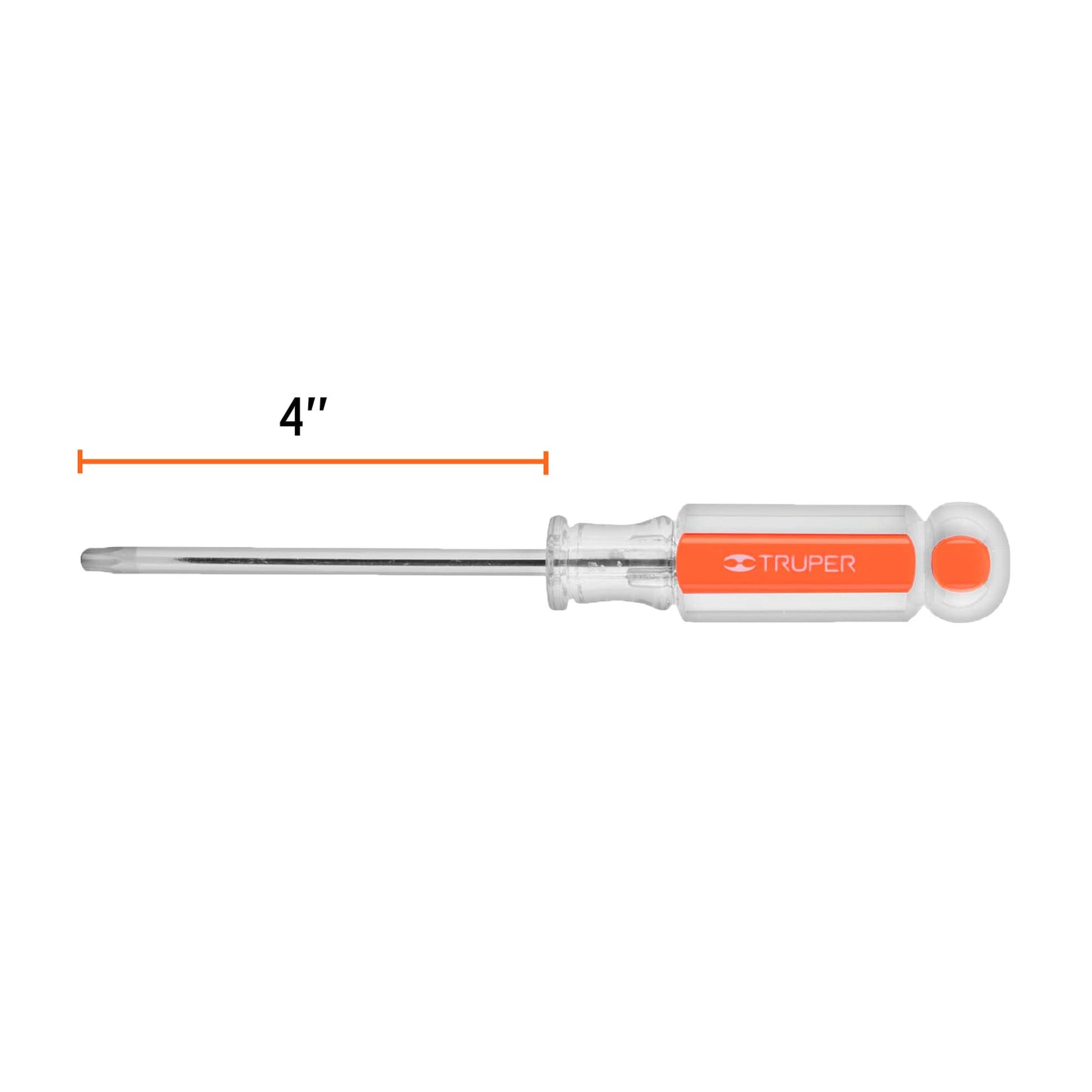 Desarmador Torx T-27 con barra de 10.16 cm y mango de acetato