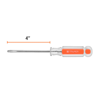 Desarmador Torx T-27 con barra de 10.16 cm y mango de acetato