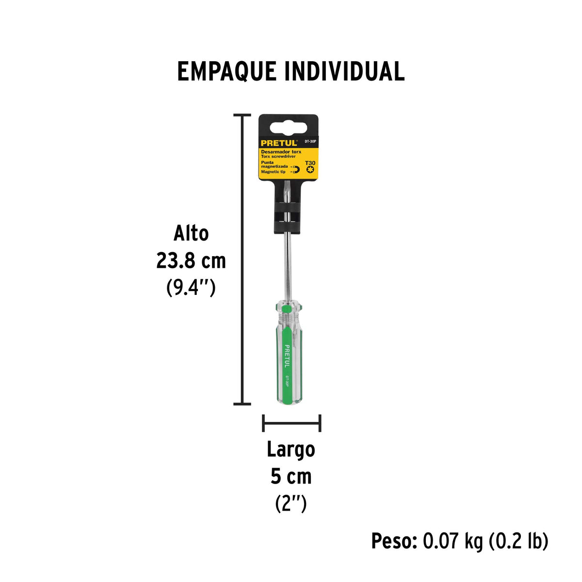 Desarmador punta Torx T 30 mango de PVC · vista 6
