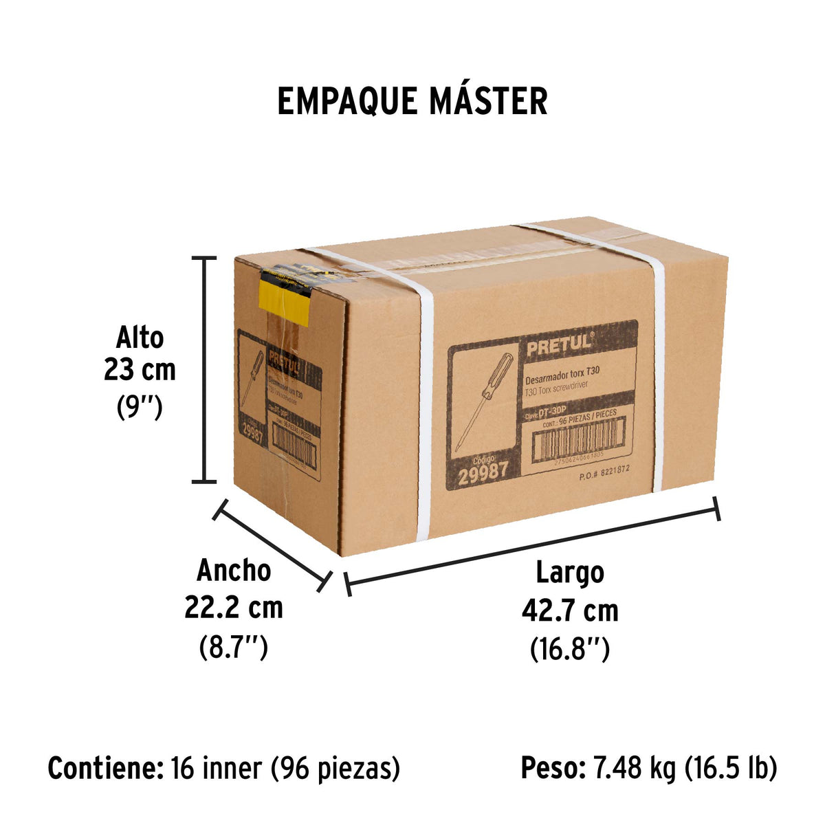 Desarmador punta Torx T 30 mango de PVC · vista 8