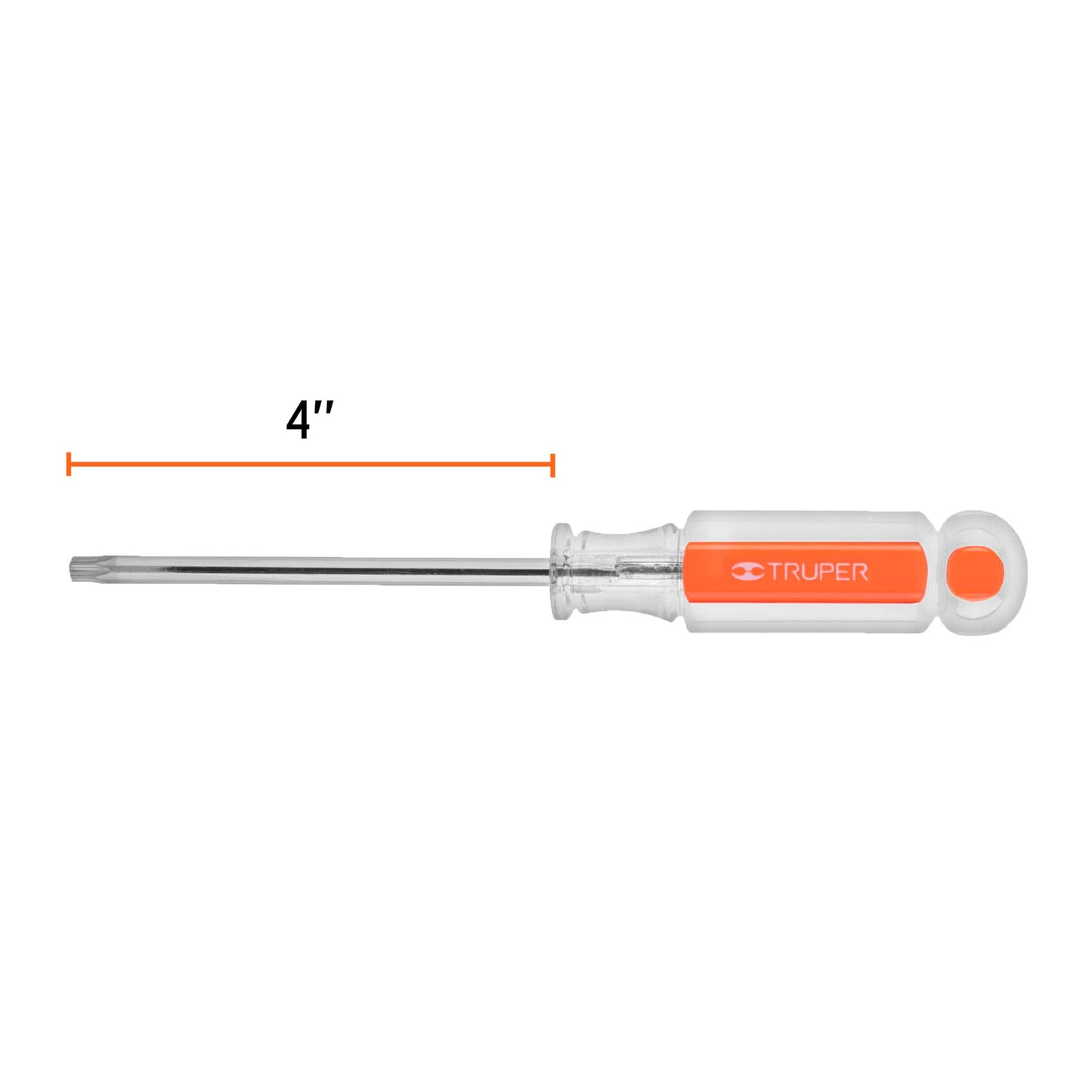 Desarmador Torx T-30 con barra de 10.16 cm y mango de acetato