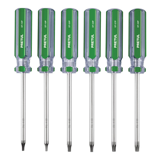 Juego de 6 desarmadores Torx mango de PVC