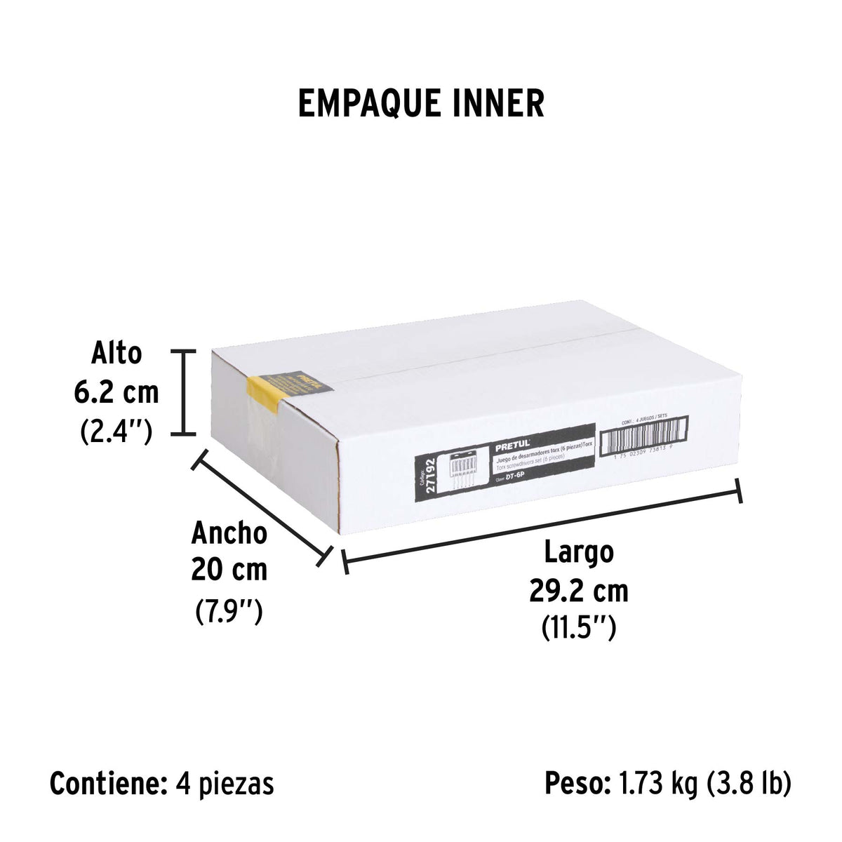 Juego de 6 desarmadores Torx mango de PVC · vista 7
