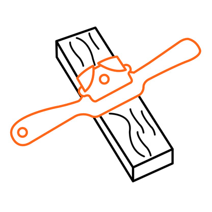 Cepillo Cacho Recto 9"