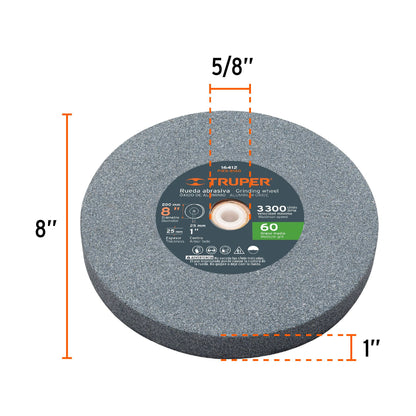 Esmeril de banco de 8 pulg - SKU 12786