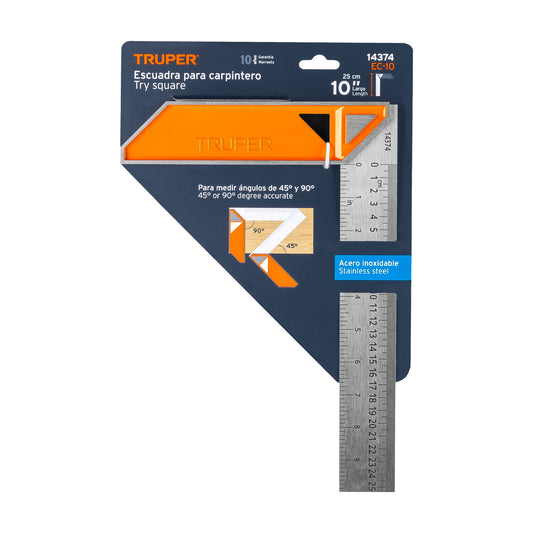 Escuadra de aluminio para carpintero 10