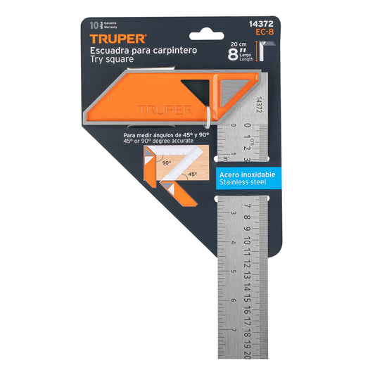 Escuadra de aluminio para carpintero 8