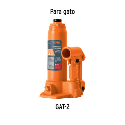 Empaques para gato de botella 2 toneladas