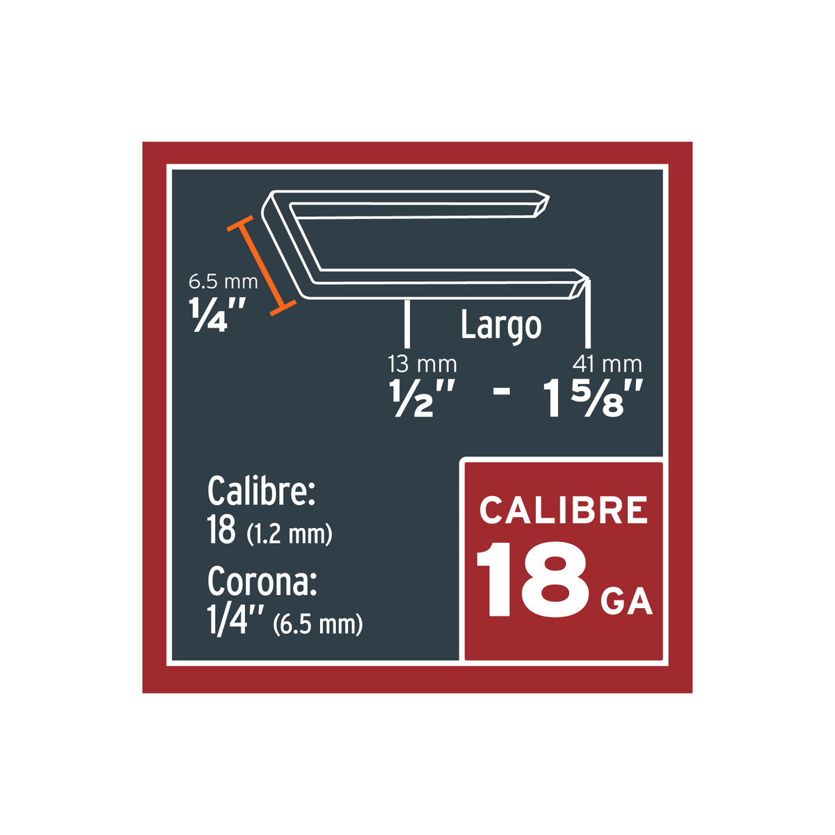 Engrapadora neumática calibre 18