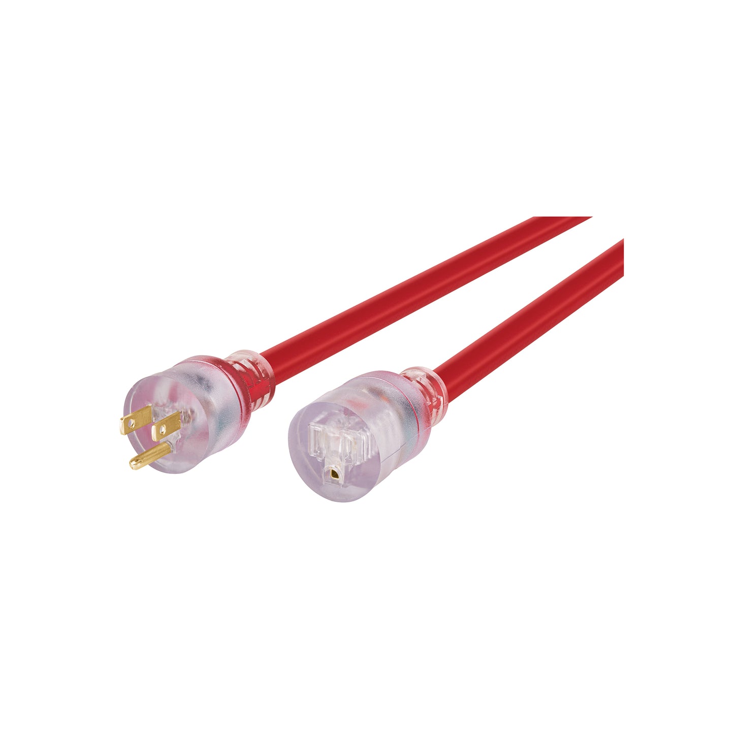 Extensión reforzada aterrizada 10 m 3x12 AWG