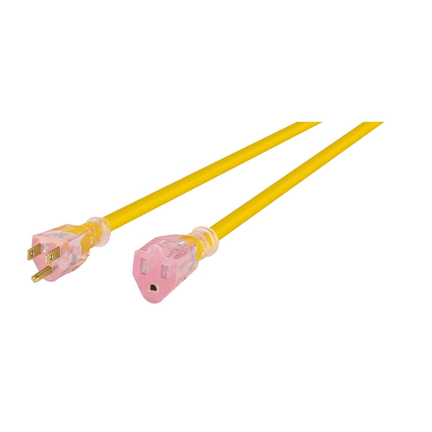 Extensión reforzada aterrizada 15 m 3x14 AWG