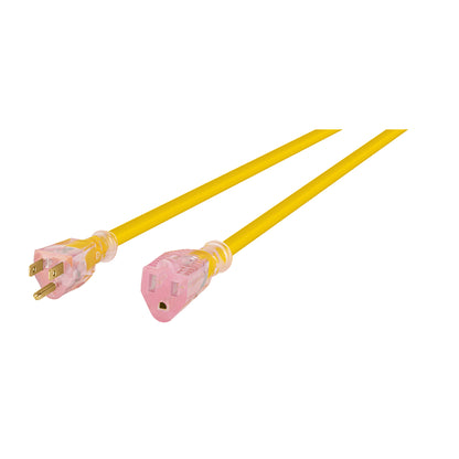 Extensión reforzada aterrizada 15 m 3x14 AWG