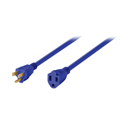 Extensión de uso rudo aterrizada 4 m 3x16 AWG