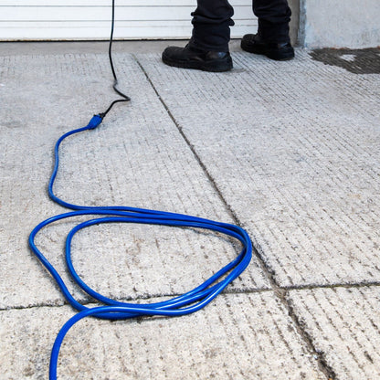 Extensión de uso rudo aterrizada 4 m 3x16 AWG