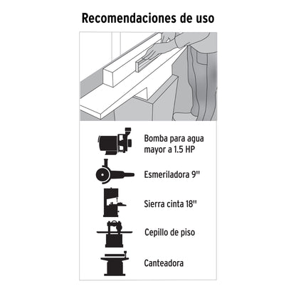 Extensión de uso súper rudo aterrizada 8 m. calibre 12 · vista 4