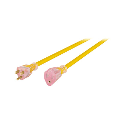 Extensión reforzada aterrizada 8 m 3x14 AWG