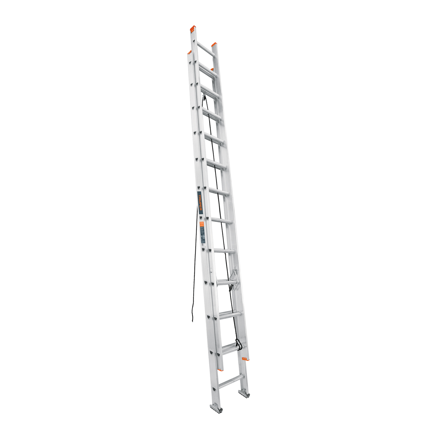 Escalera de extensión tipo II con 24 peldaños
