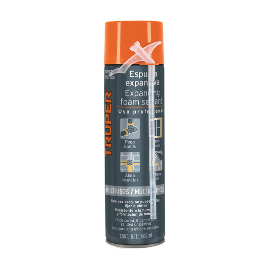 Espuma expansiva de poliuretano 500 ml