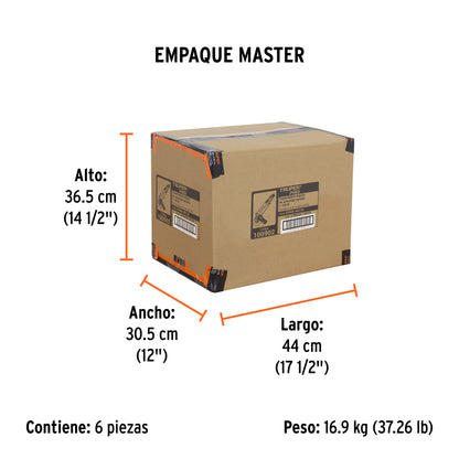Esmeriladora angular de 1100 W ycon velocidad variable y uso continuo