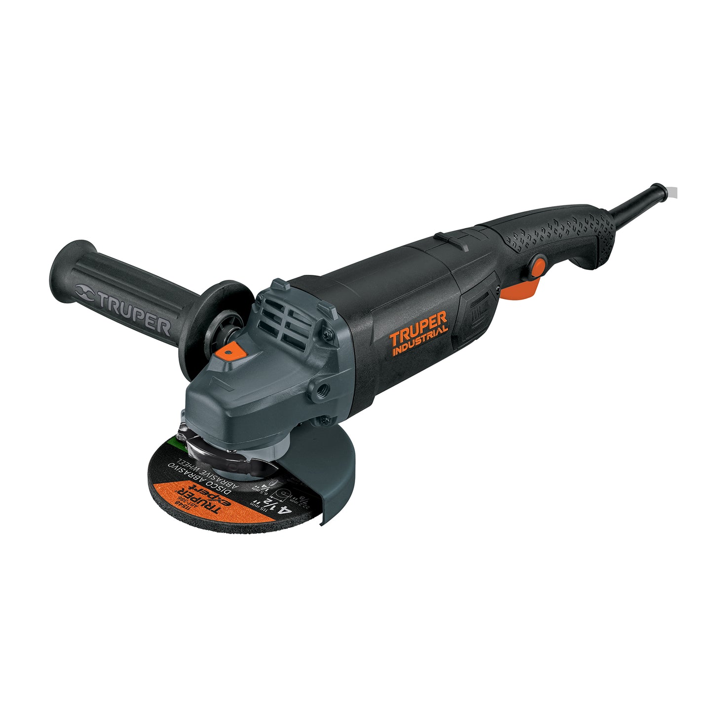 Esmeriladora angular de 4-1/2 pulgadas de 1250 W con motor de alto desempeño