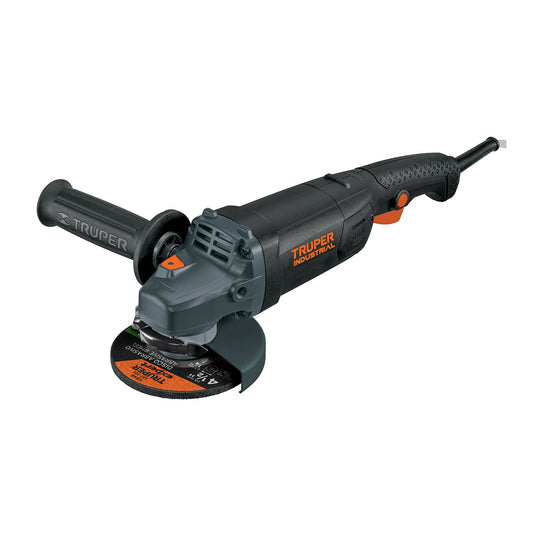 Esmeriladora angular de 4-1/2 pulgadas de 1250 W con motor de alto desempeño
