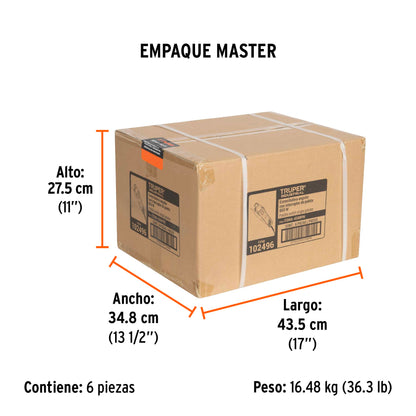 Esmeriladora angular de 850 W y con interruptor tipo paleta