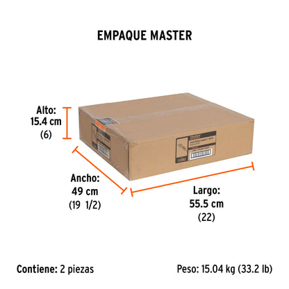 Esmeriladora angular de 2100 W y disco de 9 pulgadas con interruptor de uso continuo