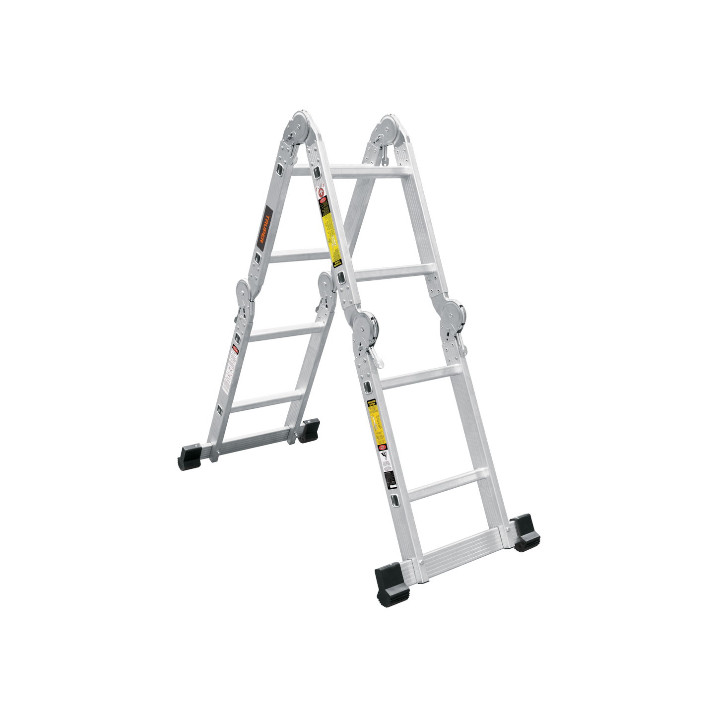 Escalera multiposición tipo I con 8 peldaños