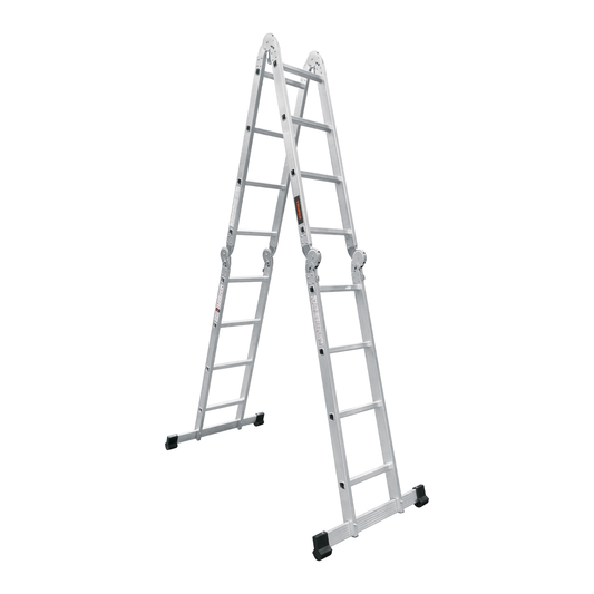Escalera multiposición tipo I con 16 peldaños