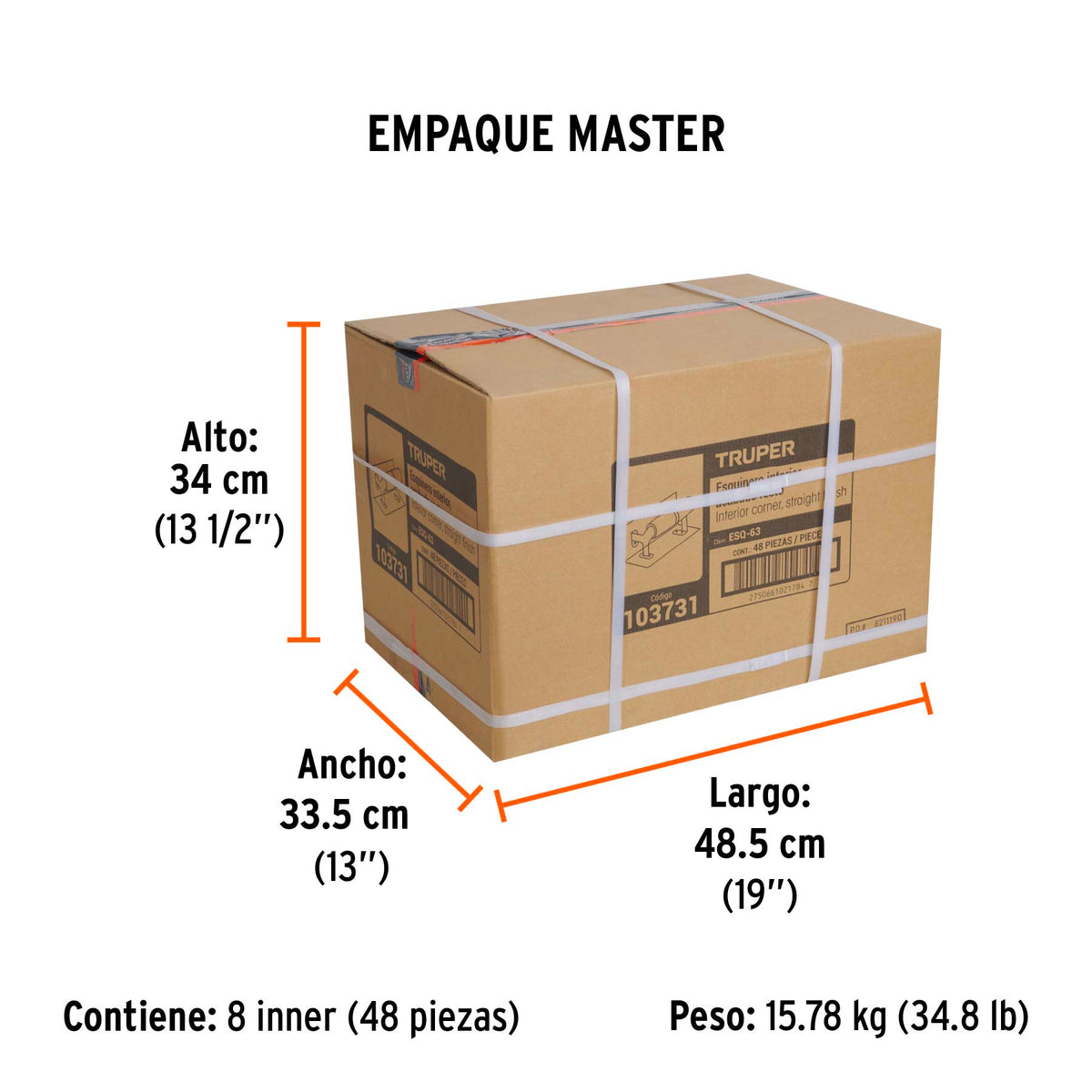 Esquinero interior, para acabado recto · vista 4