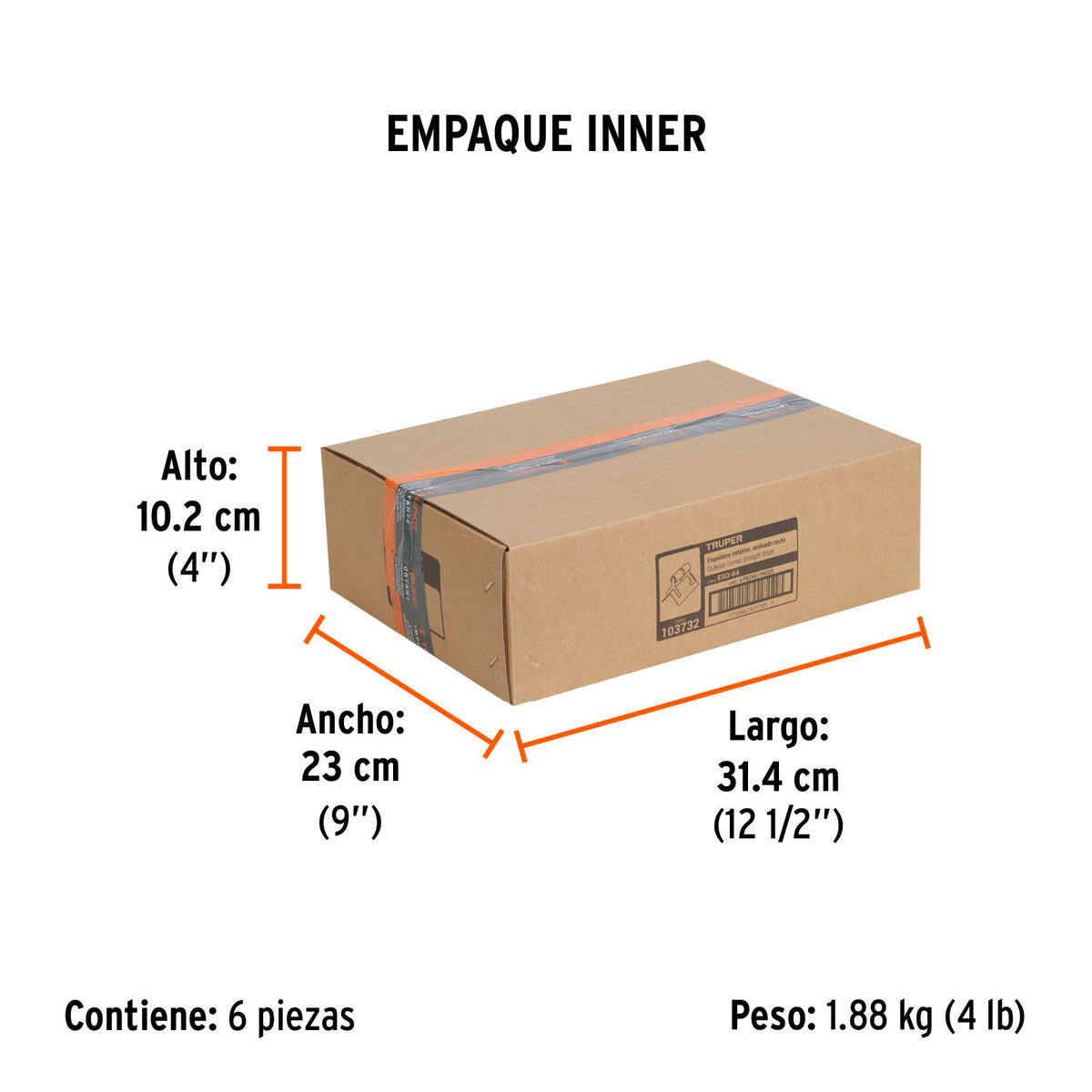 Esquinero exterior, para acabado recto · vista 3