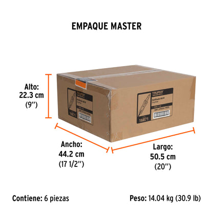 Rectificador (esmeril recto) de 1/4 pulg 600W INDUSTRIAL - SKU 16871