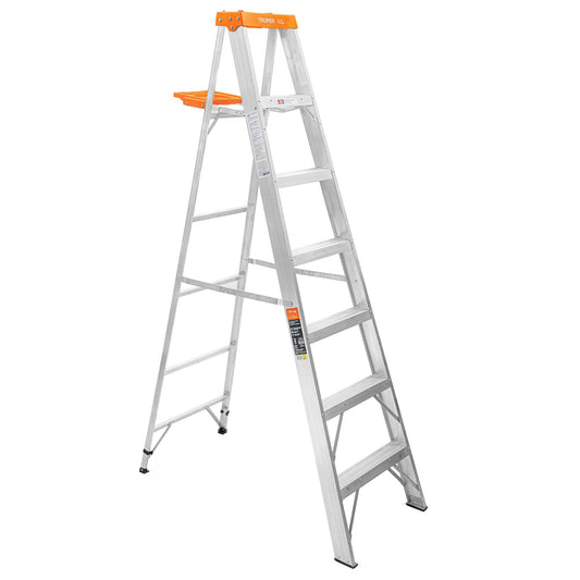 Escalera de tijera tipo II con bandeja 6 peldaños