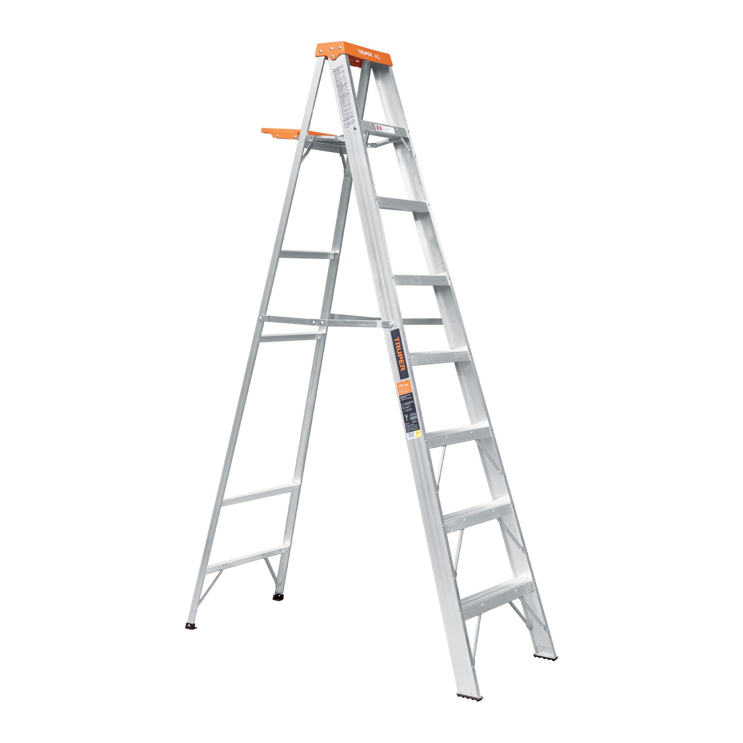 Escalera de tijera tipo II con bandeja 7 peldaños