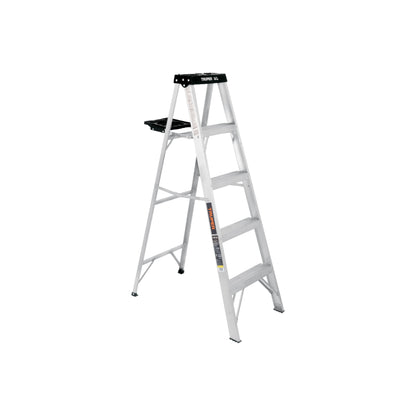 Escalera de tijera tipo III con bandeja 4 peldaños