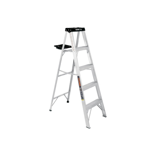 Escalera de tijera tipo III con bandeja 4 peldaños