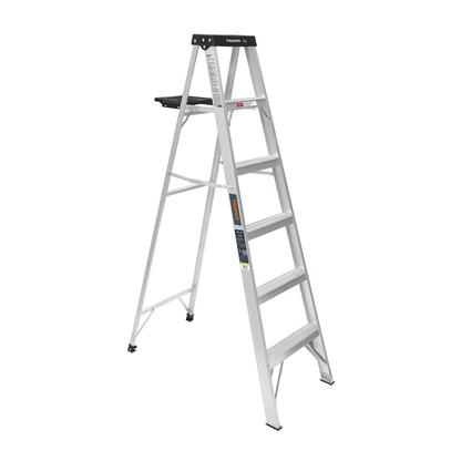 Escalera de tijera tipo III con bandeja 5 peldaños