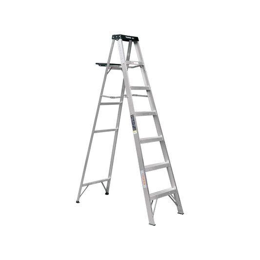 Escalera de tijera tipo III con bandeja 6 peldaños