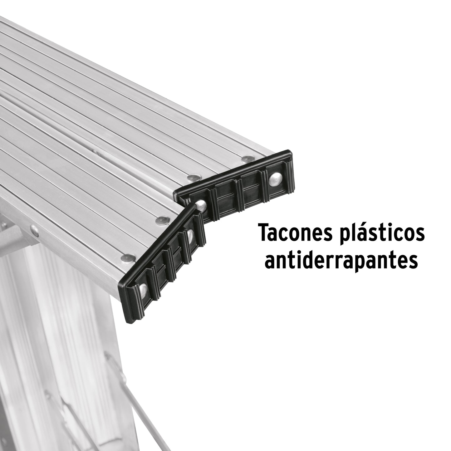 Escalera de tijera tipo III con bandeja 6 peldaños