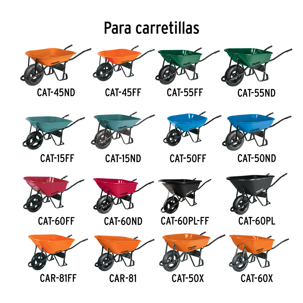 2 estabilizadores calibre 15 p/carretillas - SKU 100153