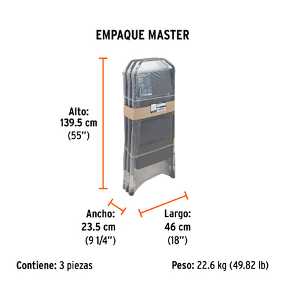 Escalerilla tubular, plegable, 4 peldaños · vista 6