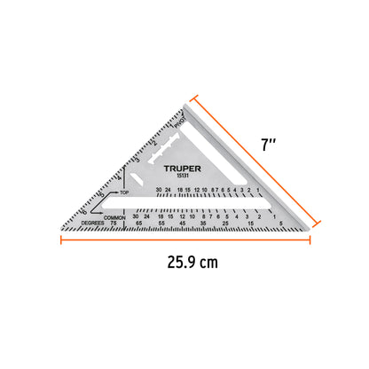 Escuadra de aluminio para muros de yeso 7