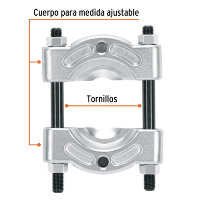 Extractor de baleros 25 a 62 mm