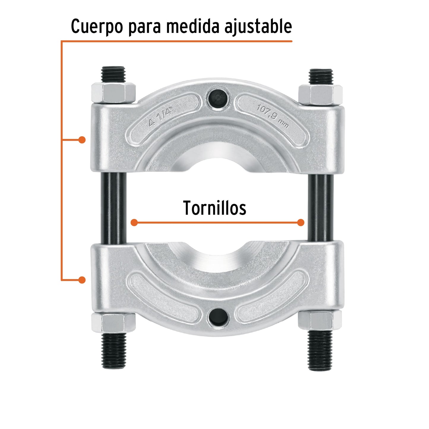 Extractor de baleros 57 a 108 mm