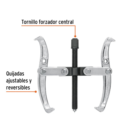 Extractor de poleas 2 quijadas 10 pulg
