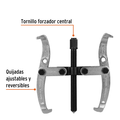 Extractor de poleas 2 quijadas 6 pulg