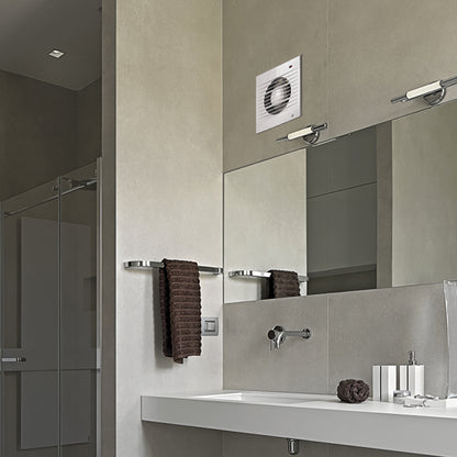 Extractor de aire de 6", blanco · vista 4