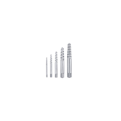 Juego 5 extractores espiral de tornillos